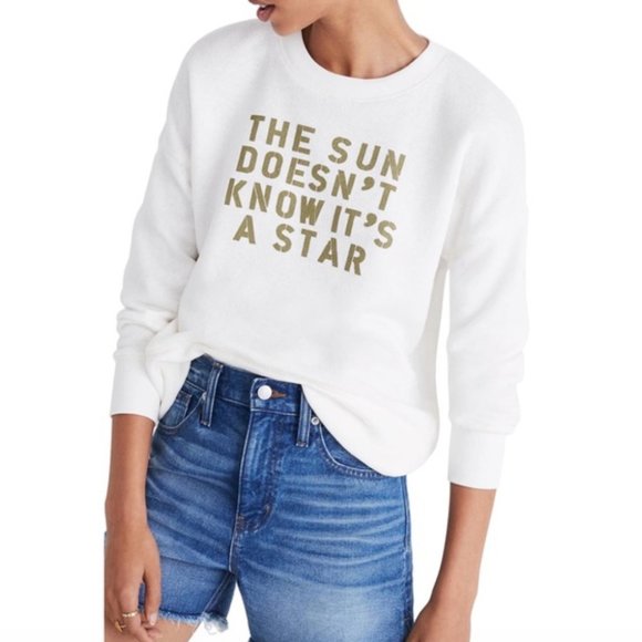 Madewell Graphic Sweater/Sweatshirt - Picture 1 of 4
